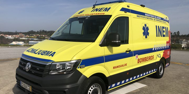 Nova Ambulância INEM entra ao Serviço