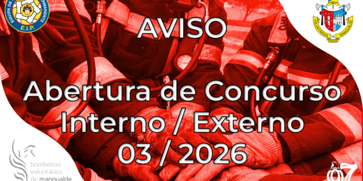 Aviso de Abertura de Concurso N.º EIP03/2026