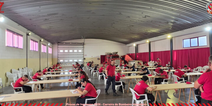 Provas de Ingresso 2026 – Carreira Bombeiro Voluntário